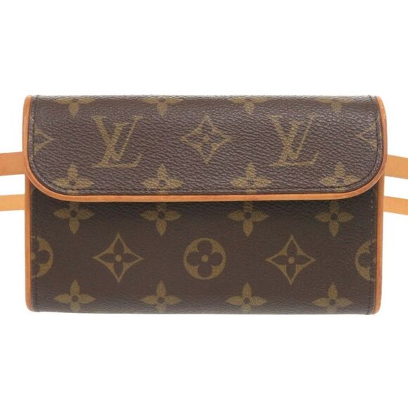 Louis Vuitton Florentine Brown Canvas Clutch Bag (Pre-Owned) - Picture 11 of 11